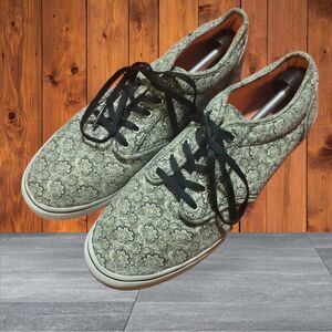 Vans Paisley Black &‎ White VN-OU41AYQ  Womens Size 10